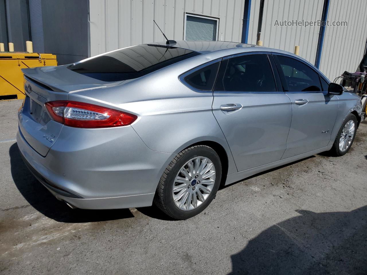 2014 Ford Fusion Se Hybrid Серебряный vin: 3FA6P0LU4ER269524