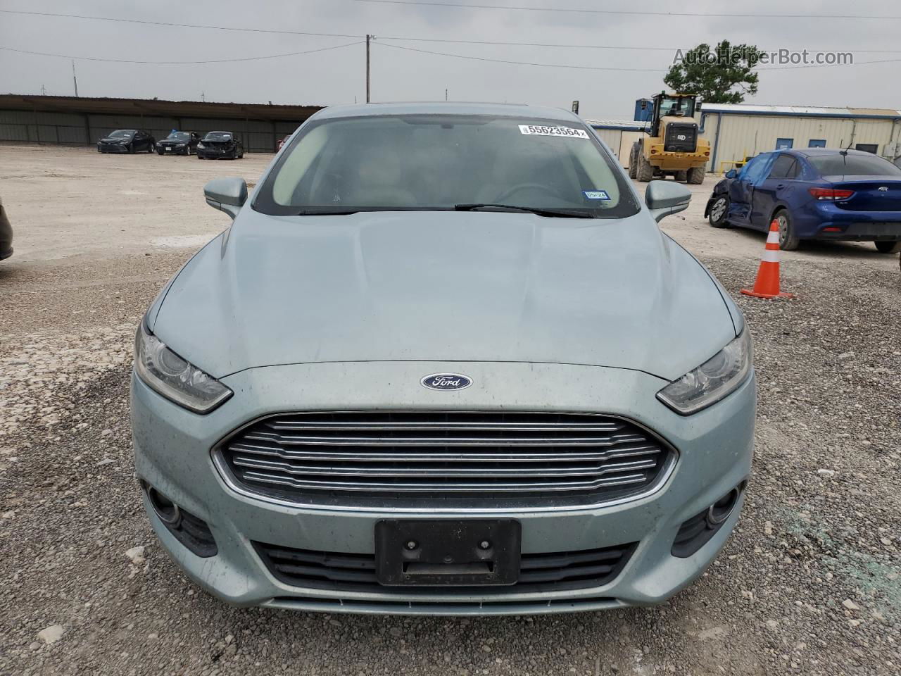 2014 Ford Fusion Se Hybrid Silver vin: 3FA6P0LU4ER350541