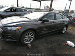 2017 Ford Fusion Hybrid Se Gray vin: 3FA6P0LU4HR264893