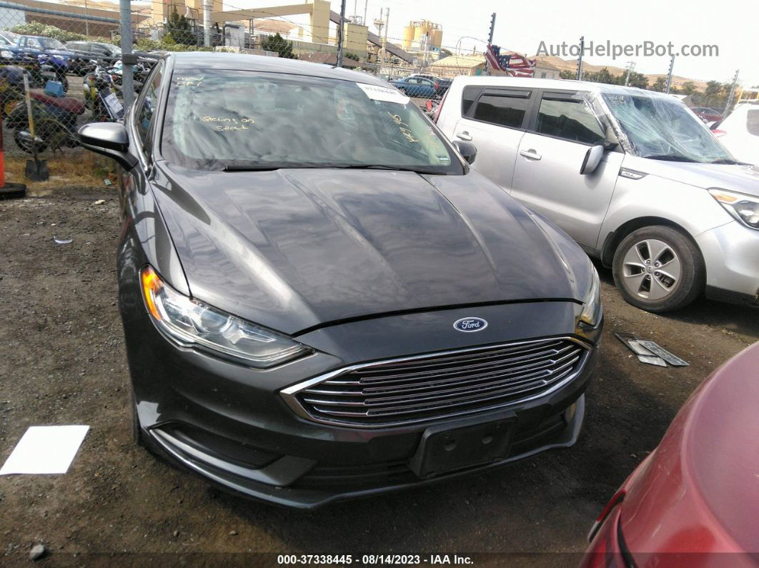 2017 Ford Fusion Hybrid Se Gray vin: 3FA6P0LU4HR264893