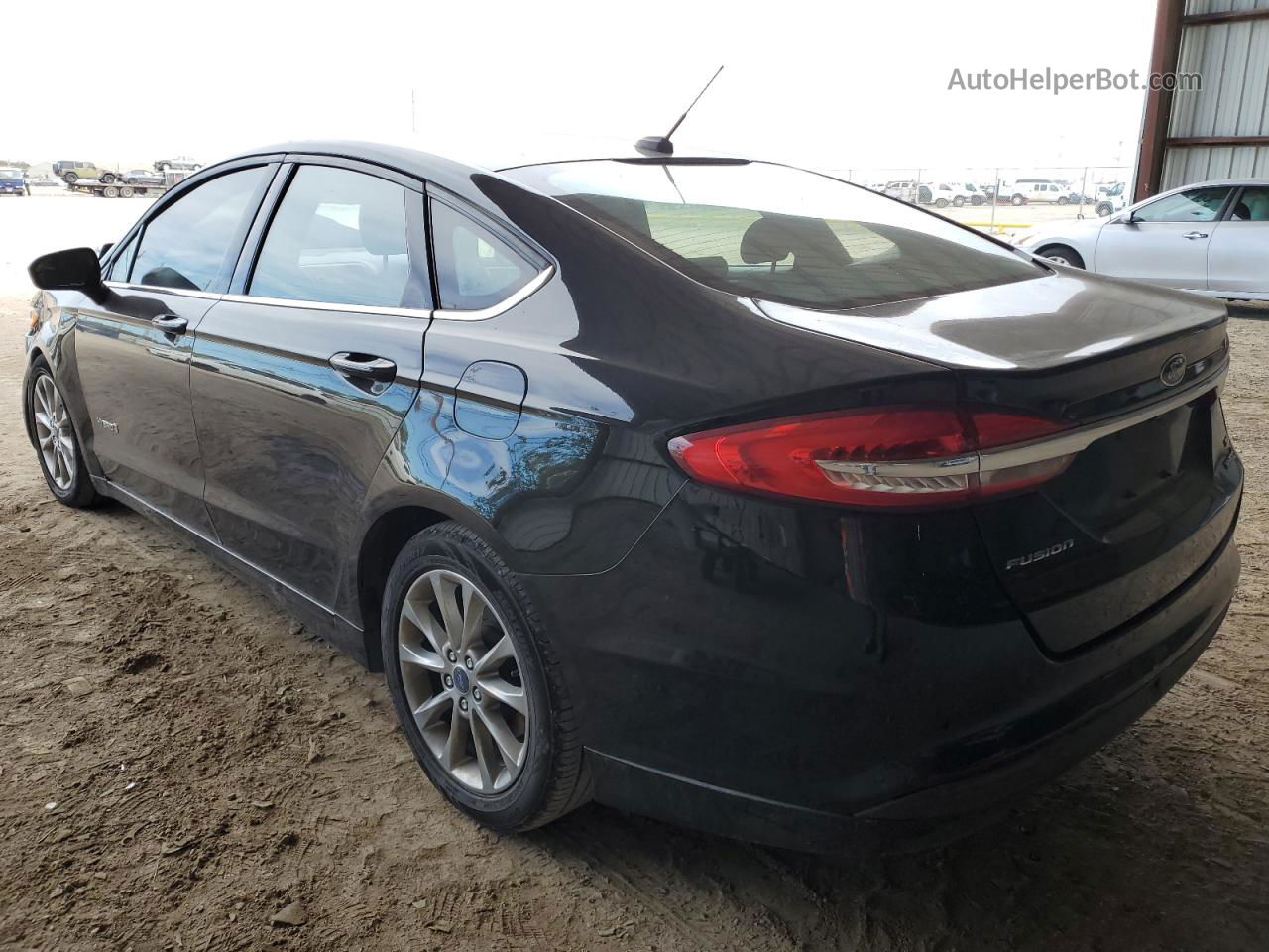 2017 Ford Fusion Se Hybrid Черный vin: 3FA6P0LU4HR318385