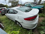 2018 Ford Fusion Se Hybrid White vin: 3FA6P0LU4JR137230