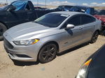 2018 Ford Fusion Se Hybrid Silver vin: 3FA6P0LU4JR140032