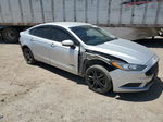 2018 Ford Fusion Se Hybrid Silver vin: 3FA6P0LU4JR140032