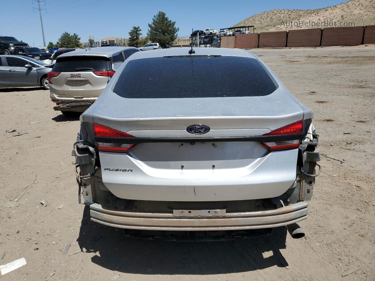 2018 Ford Fusion Se Hybrid Silver vin: 3FA6P0LU4JR140032