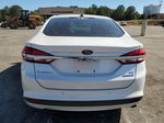 2018 Ford Fusion Se Hybrid White vin: 3FA6P0LU4JR256640