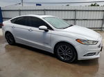 2018 Ford Fusion Se Hybrid White vin: 3FA6P0LU4JR269694