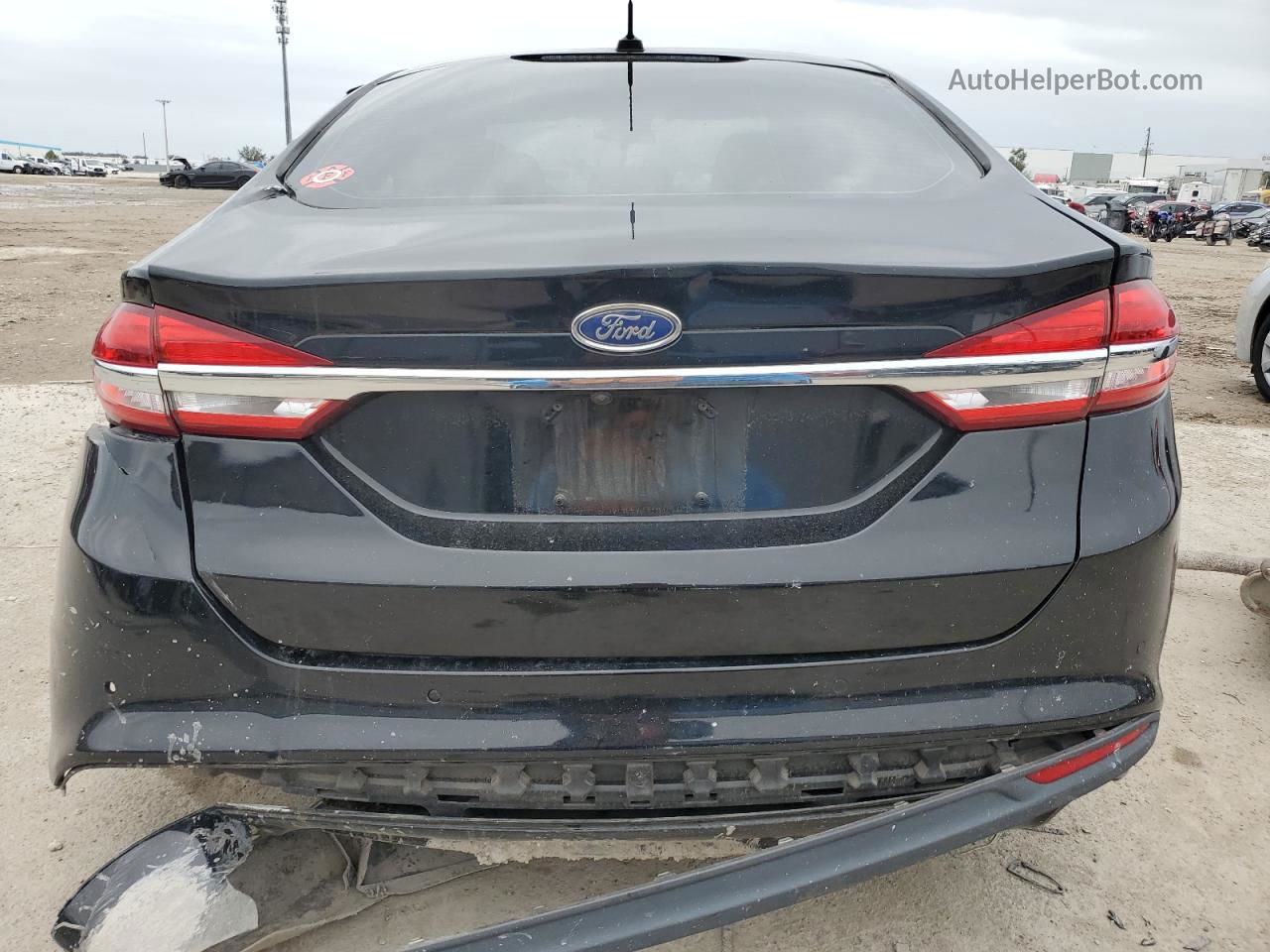 2018 Ford Fusion Se Hybrid Черный vin: 3FA6P0LU4JR279819