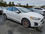 2019 Ford Fusion Se Белый vin: 3FA6P0LU4KR138086