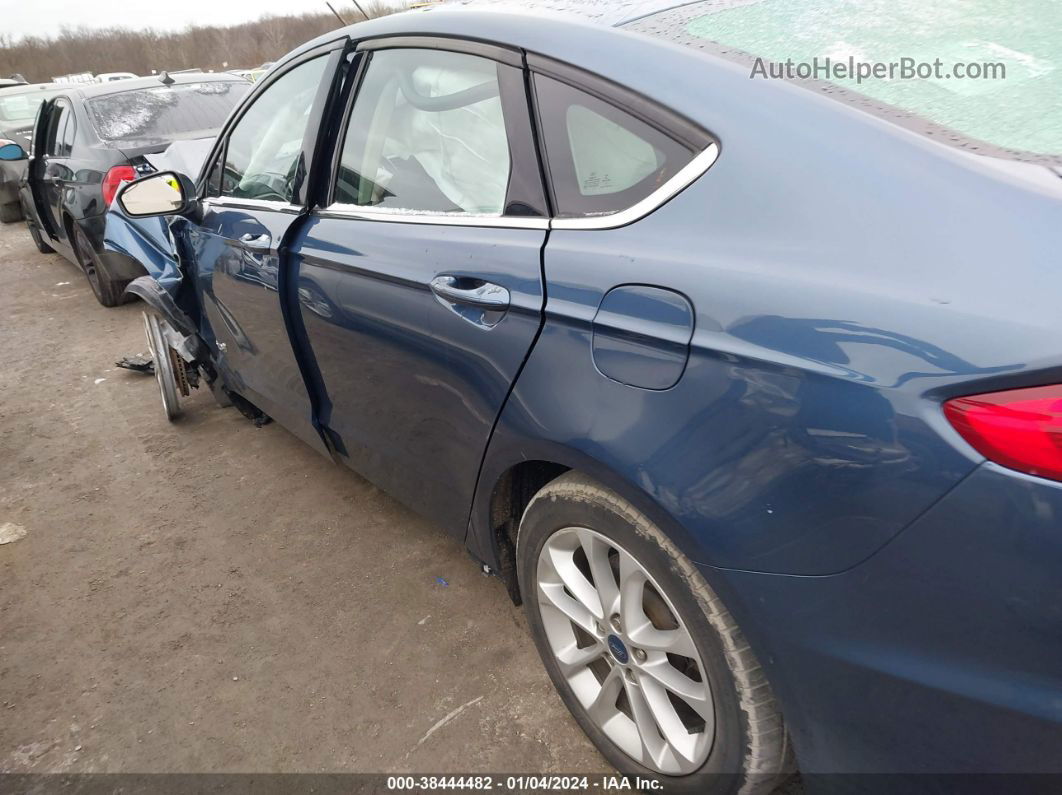 2019 Ford Fusion Hybrid Se Blue vin: 3FA6P0LU4KR168544