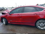 2019 Ford Fusion Hybrid Se Red vin: 3FA6P0LU4KR187742