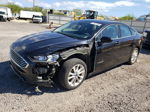 2019 Ford Fusion Se Black vin: 3FA6P0LU4KR188440