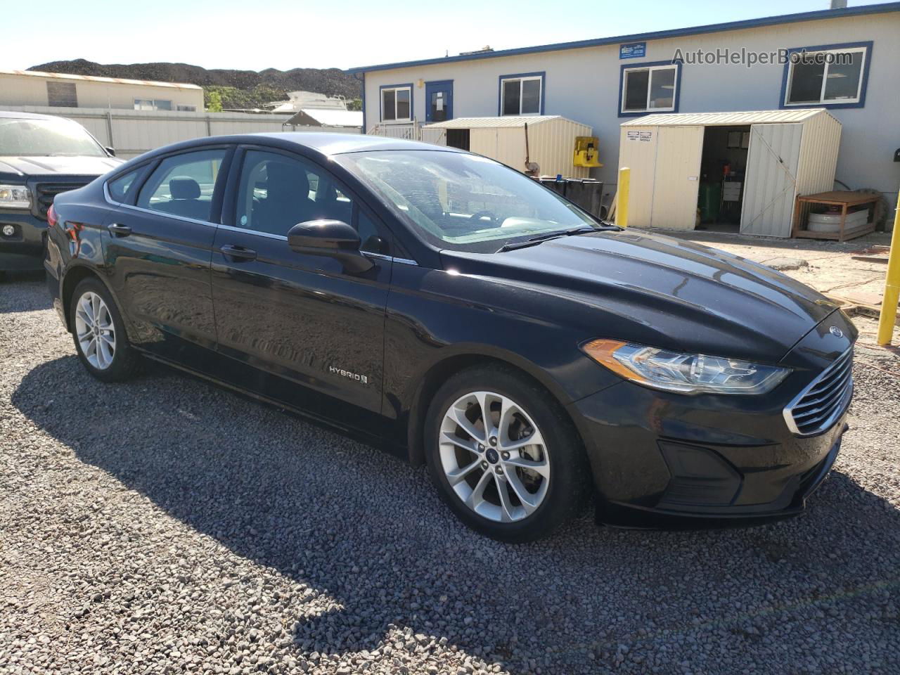 2019 Ford Fusion Se Black vin: 3FA6P0LU4KR188440