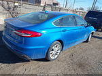 2019 Ford Fusion Hybrid Se Blue vin: 3FA6P0LU4KR196585