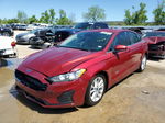 2019 Ford Fusion Se Red vin: 3FA6P0LU4KR226264