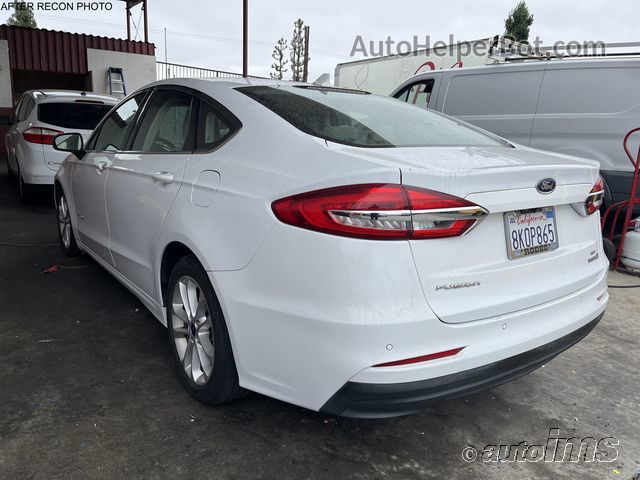 2019 Ford Fusion Se vin: 3FA6P0LU4KR259264