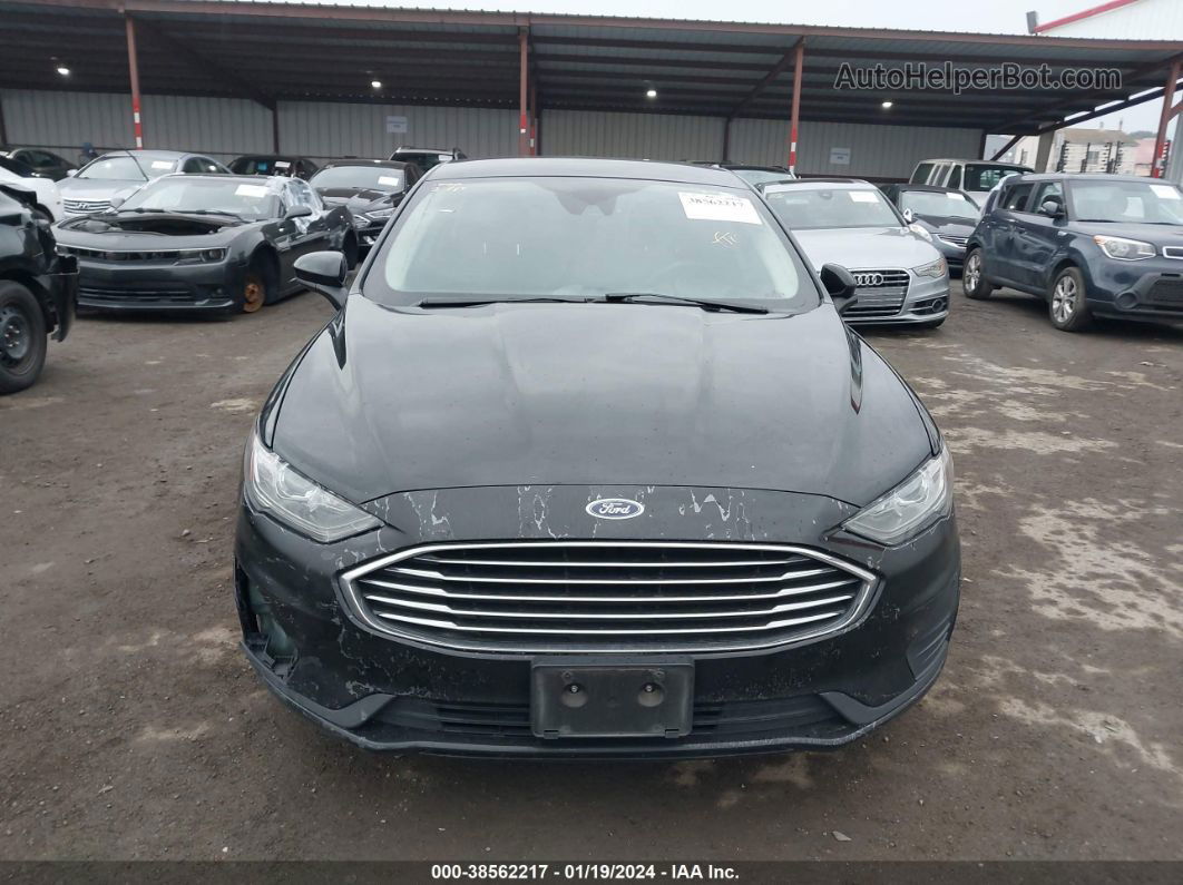 2019 Ford Fusion Hybrid Se Черный vin: 3FA6P0LU4KR261743