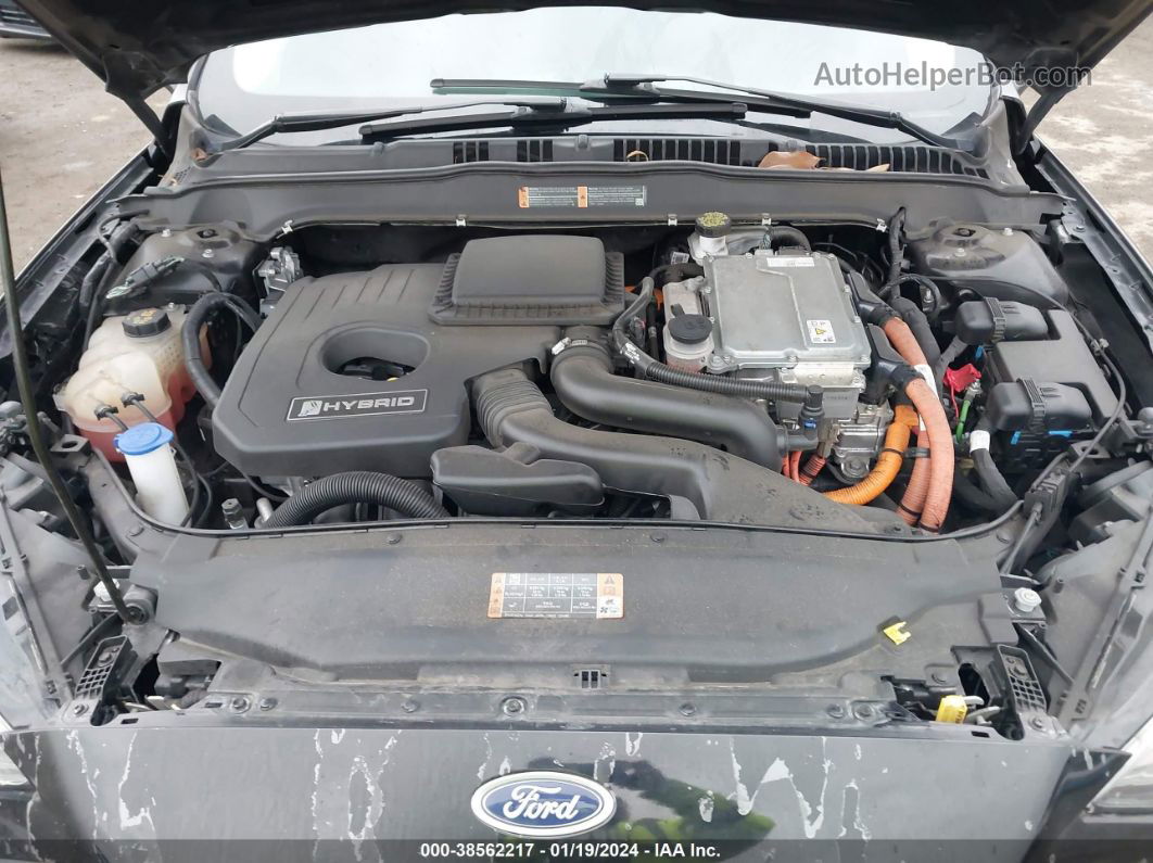 2019 Ford Fusion Hybrid Se Черный vin: 3FA6P0LU4KR261743