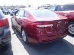 2019 Ford Fusion Hybrid Se Red vin: 3FA6P0LU4KR263699