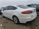 2020 Ford Fusion Se White vin: 3FA6P0LU4LR155133