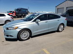 2013 Ford Fusion Se Hybrid Turquoise vin: 3FA6P0LU5DR178034