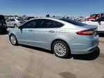 2013 Ford Fusion Se Hybrid Turquoise vin: 3FA6P0LU5DR178034