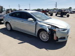 2013 Ford Fusion Se Hybrid Turquoise vin: 3FA6P0LU5DR178034