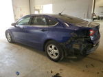 2013 Ford Fusion Se Hybrid Blue vin: 3FA6P0LU5DR249717