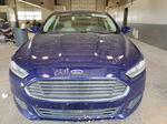 2013 Ford Fusion Se Hybrid Blue vin: 3FA6P0LU5DR249717