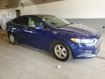 2013 Ford Fusion Se Hybrid Blue vin: 3FA6P0LU5DR249717