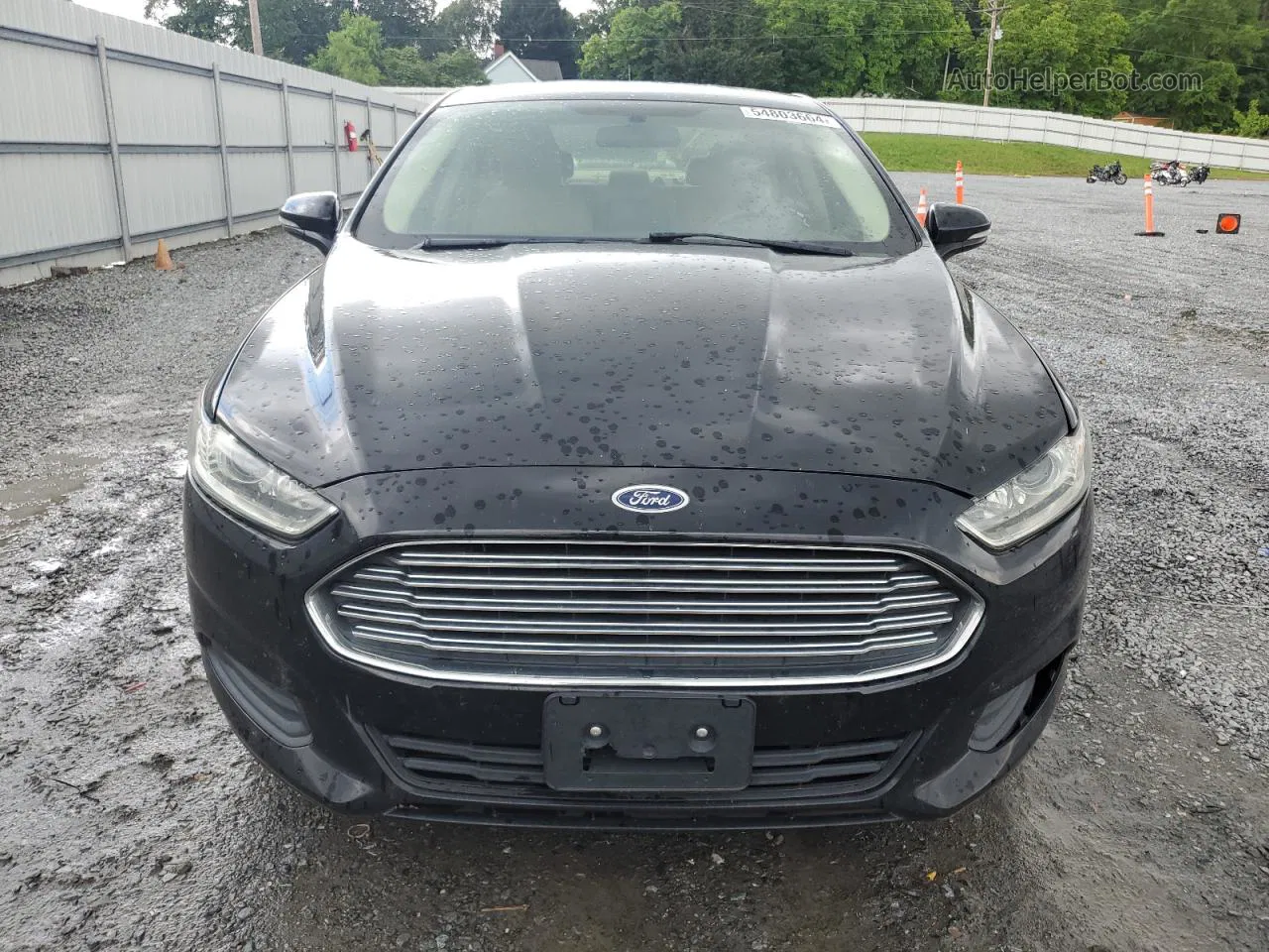 2016 Ford Fusion Se Hybrid Черный vin: 3FA6P0LU5GR389044