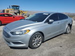 2017 Ford Fusion Se Hybrid Silver vin: 3FA6P0LU5HR224807