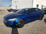 2017 Ford Fusion Se Hybrid Blue vin: 3FA6P0LU5HR295201