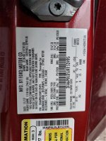 2018 Ford Fusion Se Hybrid Red vin: 3FA6P0LU5JR152495