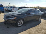 2018 Ford Fusion Se Hybrid Black vin: 3FA6P0LU5JR194844