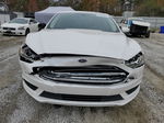 2018 Ford Fusion Se Hybrid White vin: 3FA6P0LU5JR210489