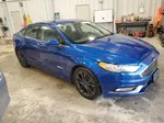 2018 Ford Fusion Se Hybrid Синий vin: 3FA6P0LU5JR234078