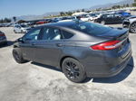 2018 Ford Fusion Se Hybrid Gray vin: 3FA6P0LU5JR274614