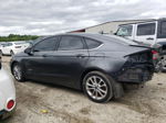 2019 Ford Fusion Se Gray vin: 3FA6P0LU5KR141692