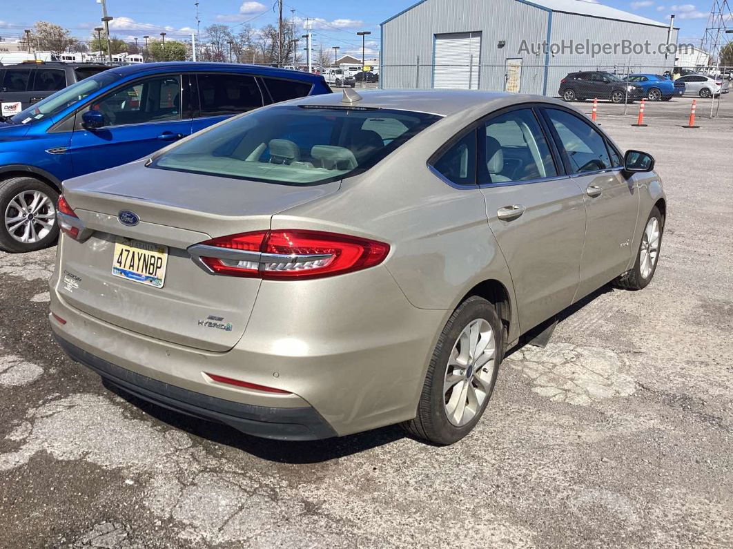 2019 Ford Fusion Se vin: 3FA6P0LU5KR154460