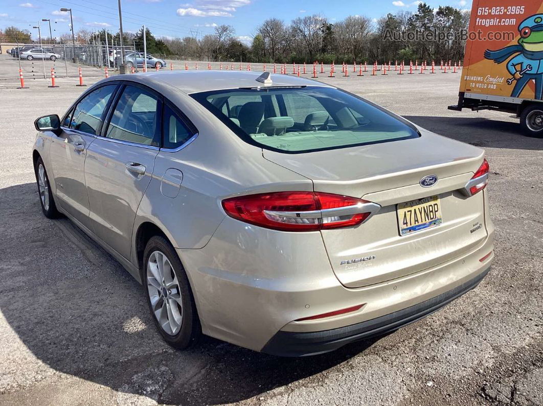 2019 Ford Fusion Se vin: 3FA6P0LU5KR154460