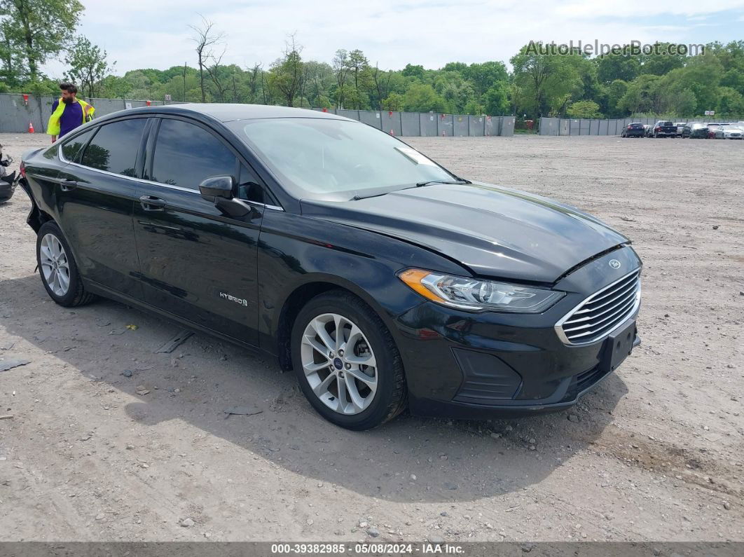 2019 Ford Fusion Hybrid Se Black vin: 3FA6P0LU5KR157701