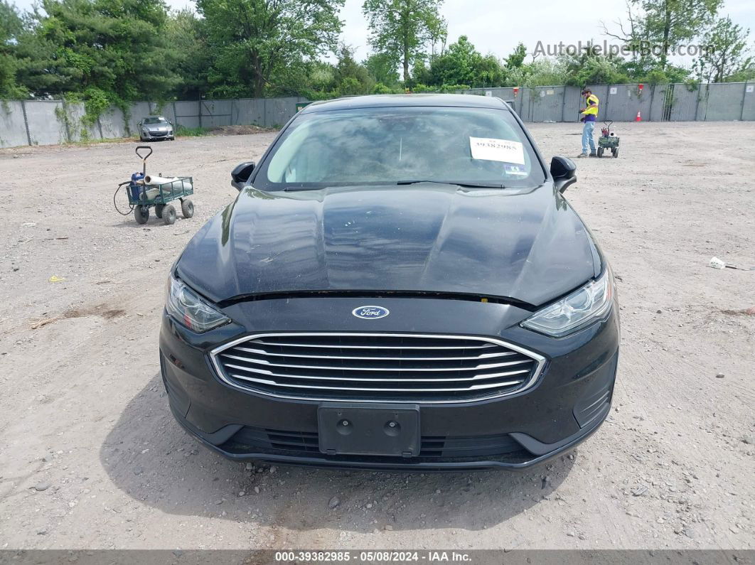 2019 Ford Fusion Hybrid Se Black vin: 3FA6P0LU5KR157701