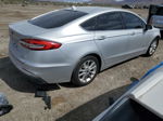 2019 Ford Fusion Se Silver vin: 3FA6P0LU5KR182954