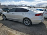 2019 Ford Fusion Se Silver vin: 3FA6P0LU5KR182954