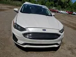 2019 Ford Fusion Se White vin: 3FA6P0LU5KR197115