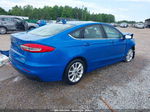 2019 Ford Fusion Hybrid Se Blue vin: 3FA6P0LU5KR207450