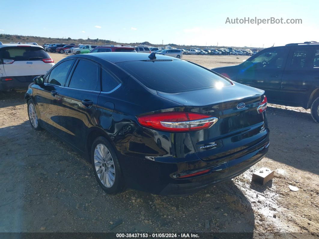 2019 Ford Fusion Hybrid Se Black vin: 3FA6P0LU5KR220442