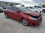 2019 Ford Fusion Se Burgundy vin: 3FA6P0LU5KR225723