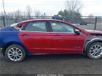 2019 Ford Fusion Hybrid Se Red vin: 3FA6P0LU5KR257071